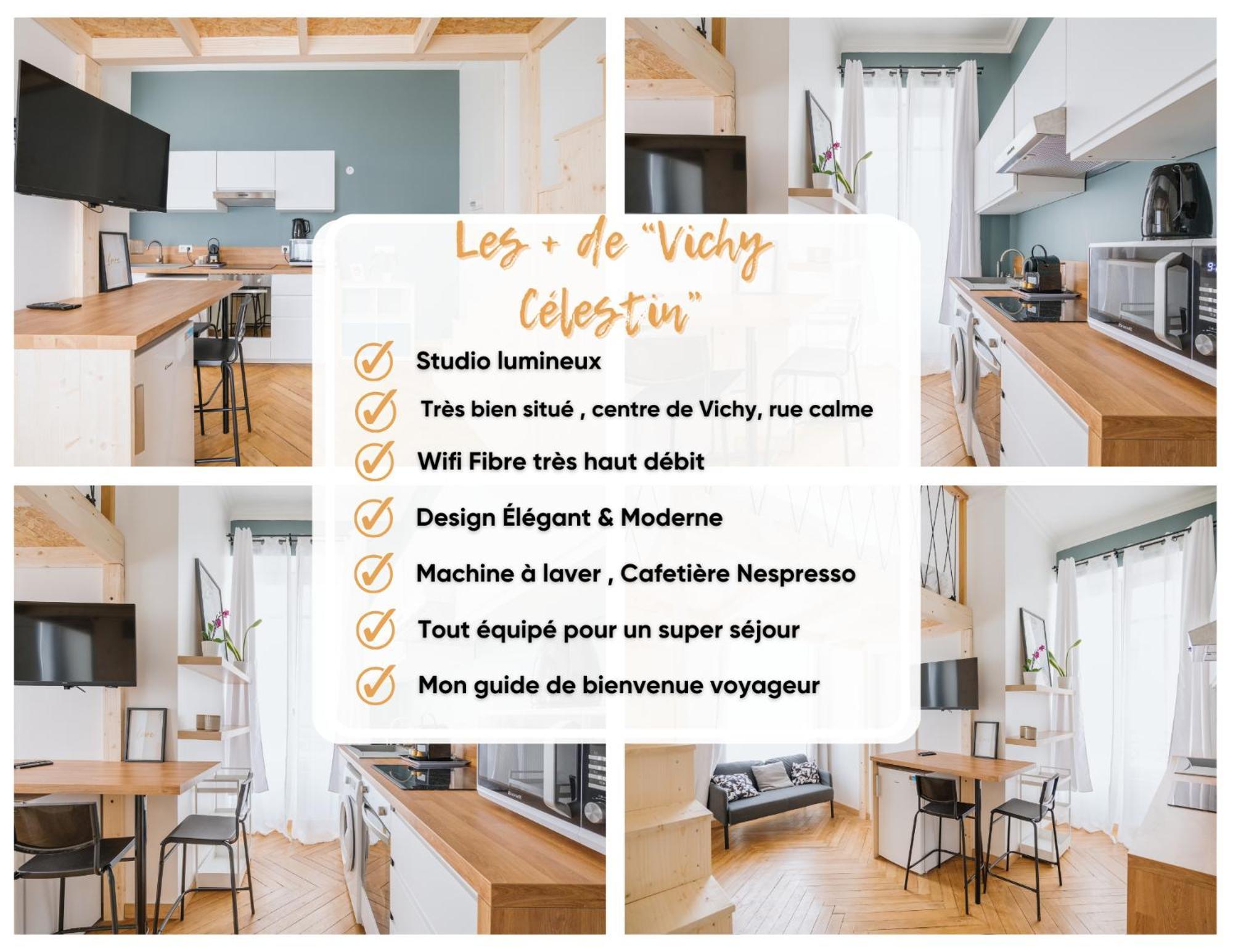 Studio Vichy Celestin Villa Marie Celine Extérieur photo